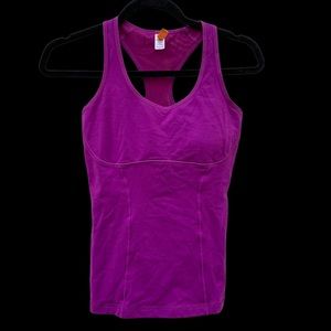 Lucy Purple Racerback Athletic Tank Top